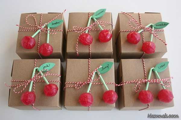 تزیین کادو کودک با ایده های بچه گانه