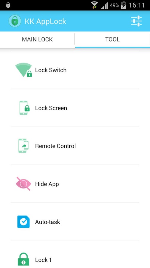 ابزار قفل گذاری برنامه های اندروید/ KK AppLock - Safest Applock