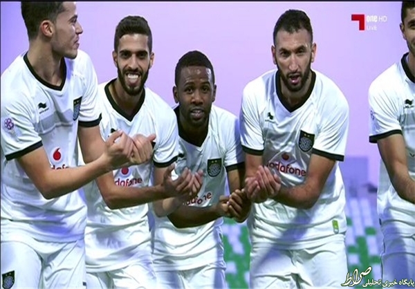 عکس/ حرکت جالب بازیکنان السد بعداز گل
