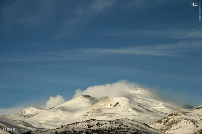  عکس/ طبیعت زمستانی آبشار سردابه