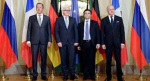 وزیر خارجه فرانسه از برگزاری نشست چهارجانبه نرماندی در پاریس خبر داد