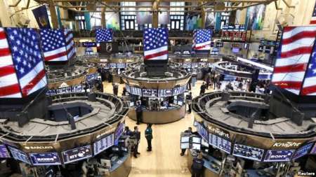 کاهش دو روز متوالی ارزش سهام در بازار بورس آمریکا