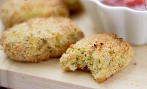 طبع من/ دستور پخت ناگت مرغ و سبزيجات رژيمي