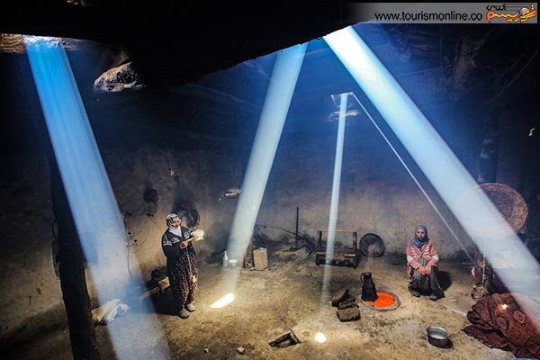 نمایی جالب از تابش نور خورشید