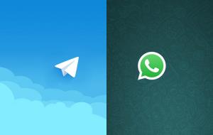 چالش/ شما بگویید: Telegram یا WhatsApp؟