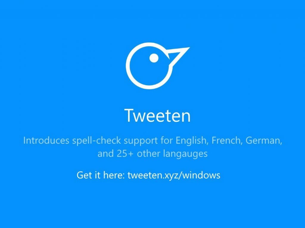 نرم افزار Tweeten به روز رسانی شد