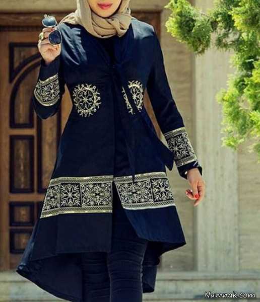 کلکسیون شیک ترین مانتوها مخصوص مهمانی 