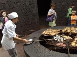 4گوشه دنیا/ طبخ غذا با حرارت آتشفشان در رستوران ال دیابلو اسپانیا