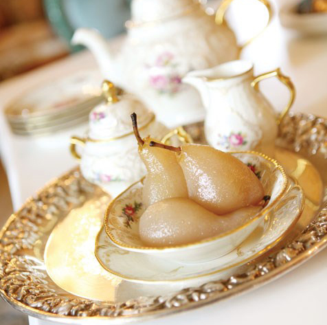 ميز اردور/ مرباي گلابي درسته سرميز صبحانه