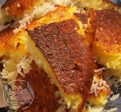 غذاي اصلي/ ته چين ساده را با اين دستور امتحان کنيد