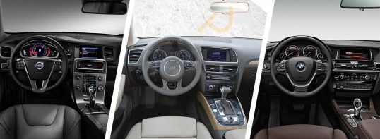 مصاف ولوو XC60 با آئودی Q5 و ب‌ام‌و X3