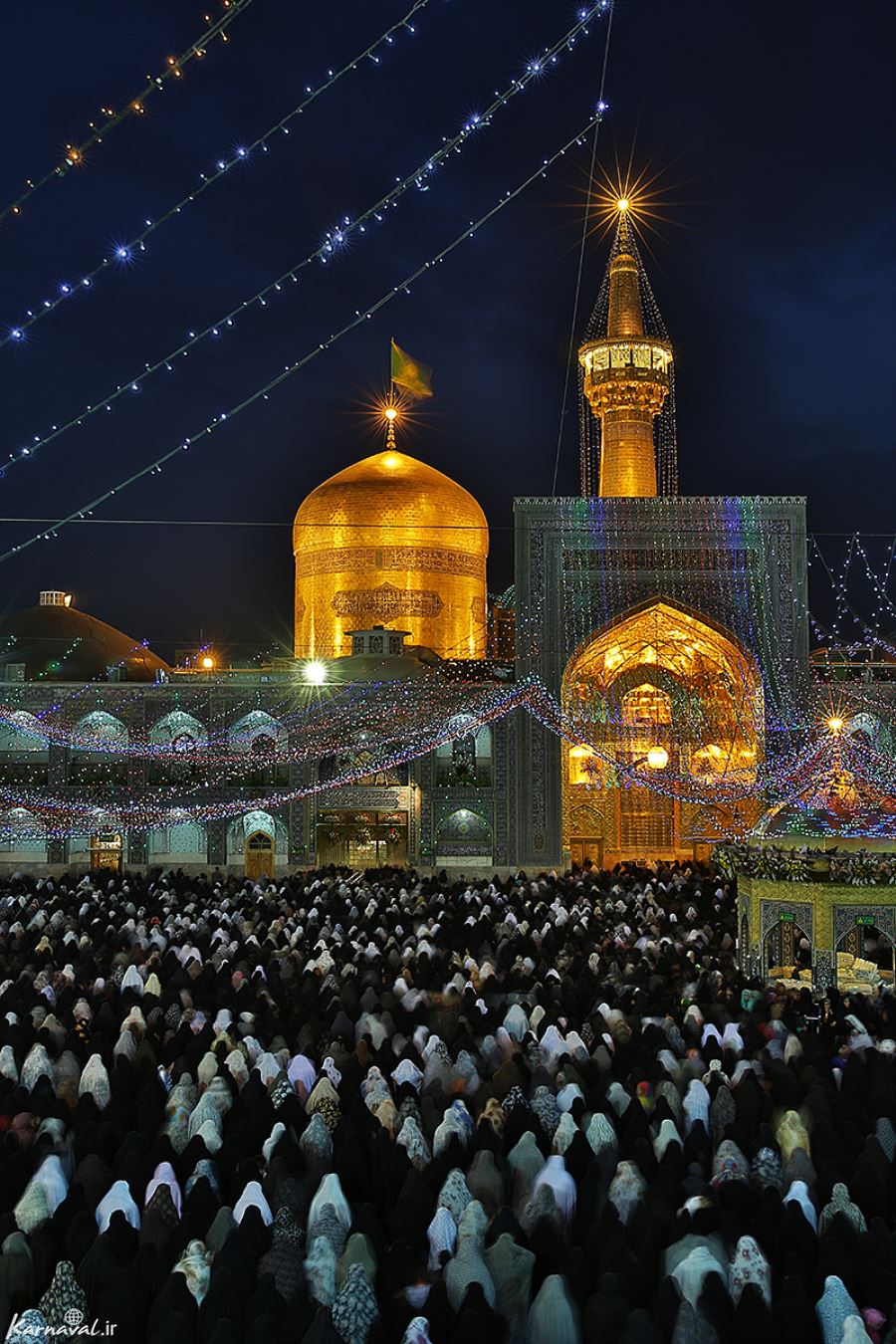 حرم امام رضا (ع) نگینی بر انگشتری ایران