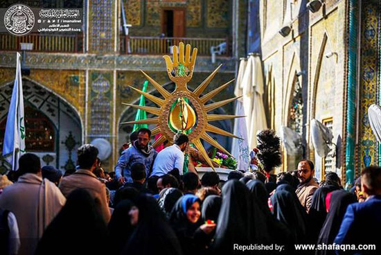 تاج طلایی عجیب نادرشاه در حرم امام علی (ع)