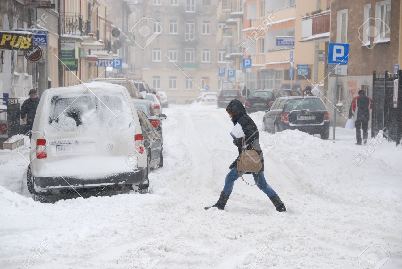 سرمای سخت در لهستان با 10 کشته