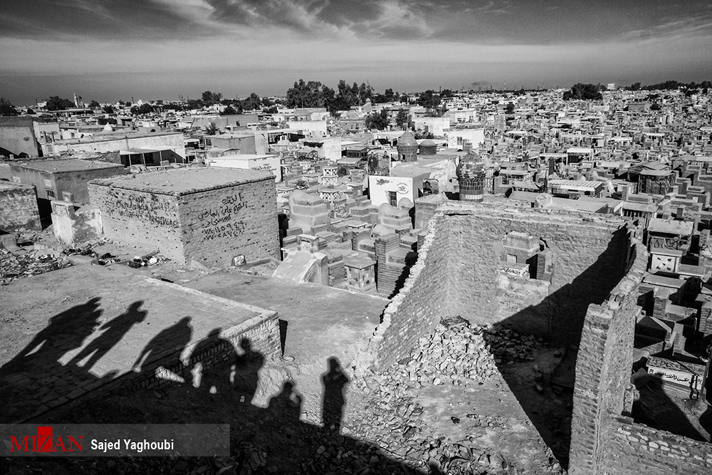 سفری تصویری به قبرستان وادی السلام در شهر نجف