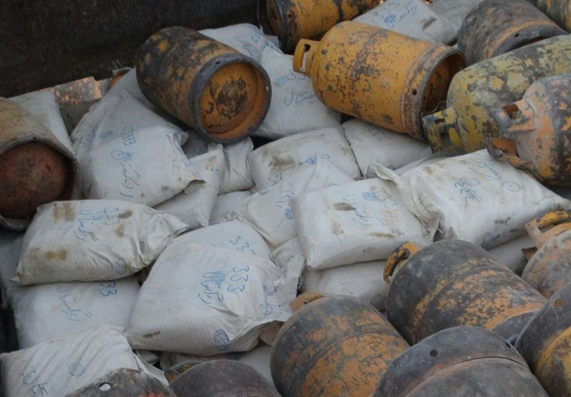 کشف بیش از 1تُن مواد مخدر از کامیون حامل کپسول گاز توسط ‌سپاه ‌