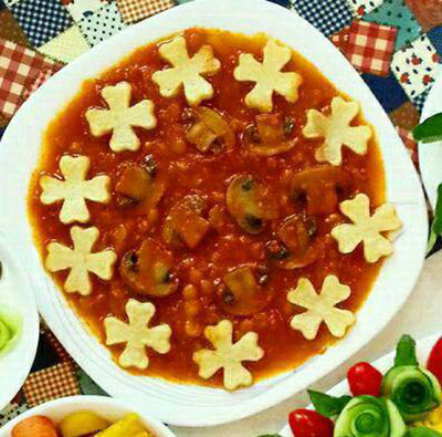 غذاي اصلي/ طرز تهيه خورش قيمه قارچ