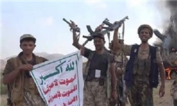 انهدام انبار سلاح شبه‌نظامیان سعودی در مرز یمن