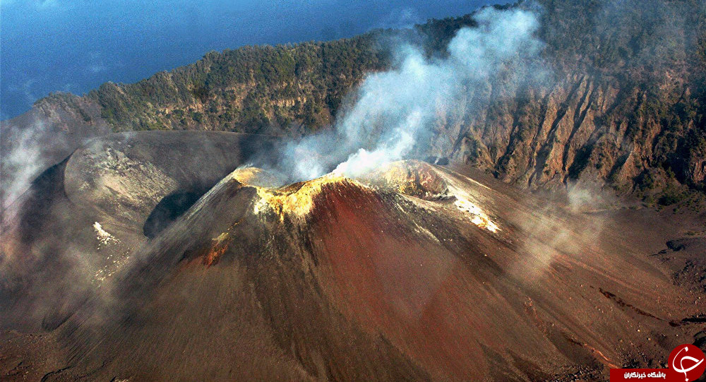 فوران یک آتشفشان پس از 150 سال خاموشی