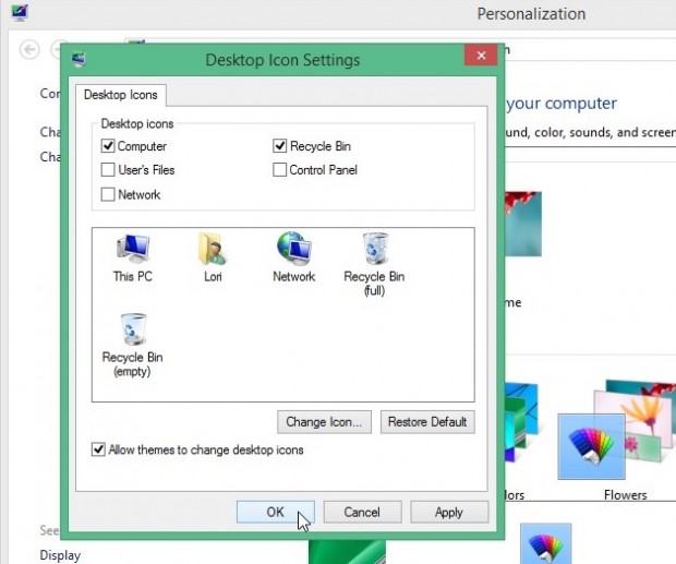 آی تی آموزی/ نحوه افزودن آیکون My Computer به دسکتاپ در ویندوز 8، 8.1 و 10