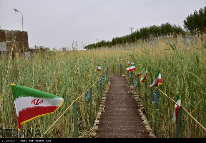 نمایشگاه راهیان نور در پایگاه نیروی دریایی خرمشهر