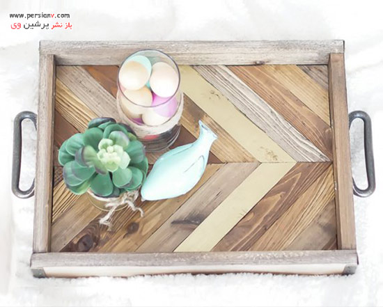 ایده هایی خاص برای تزئین سینی پذیرایی