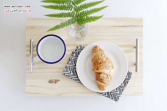 ایده هایی خاص برای تزئین سینی پذیرایی