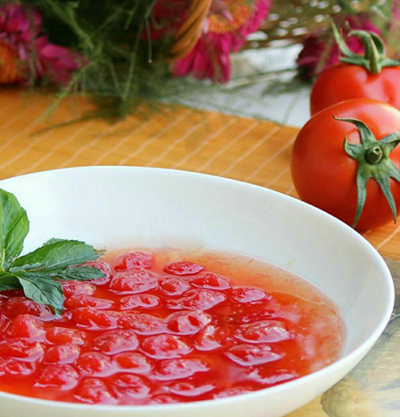 ميز اردور/ مرباي گوجه فرنگي يک مرباي متفاوت و خوش طعم