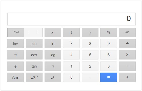 آی تی آموزی/ ترفند گوگل؛ با ماشین حساب مخفی همه معادلات ریاضی را حل کنید