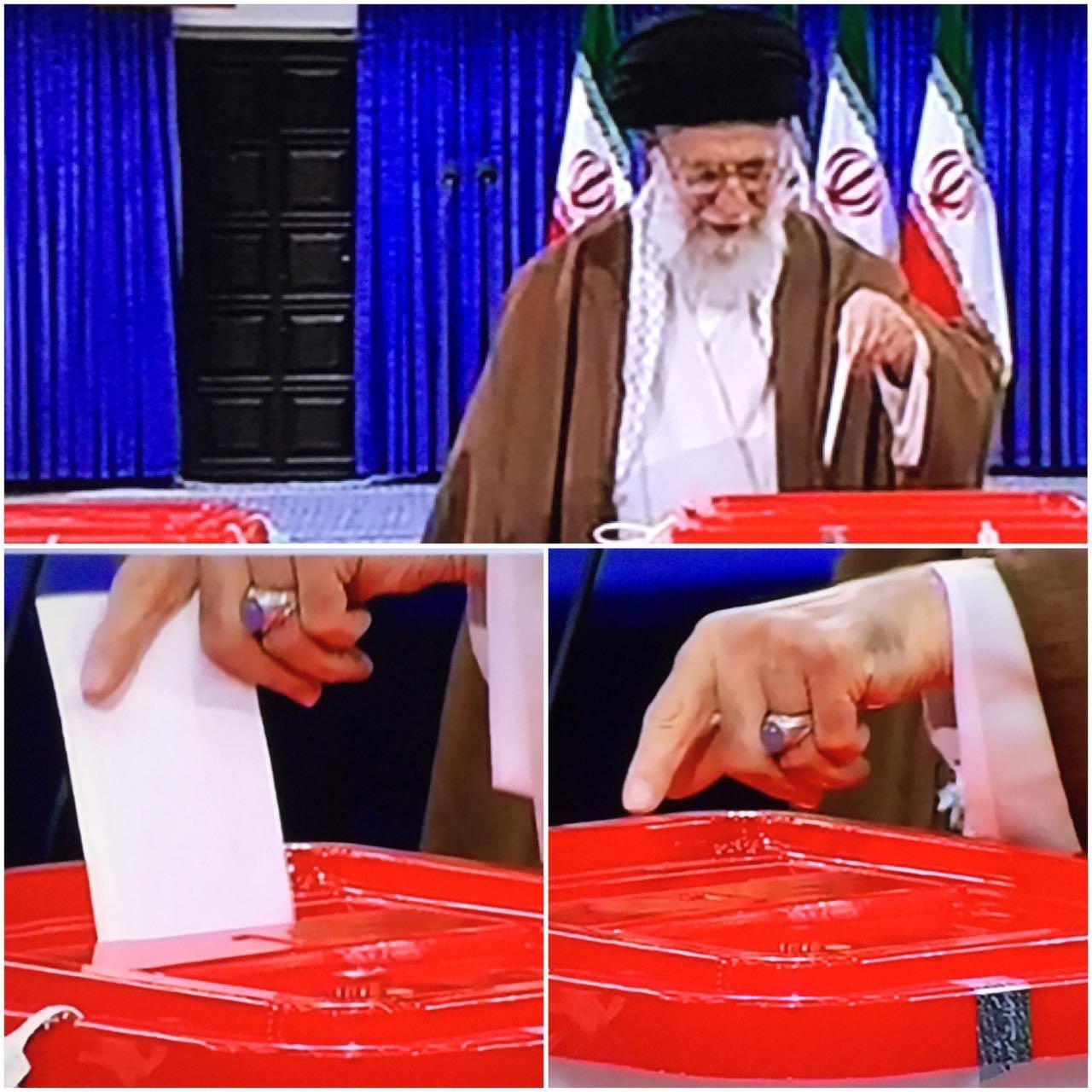 ماجرای رنگ انگشتــــر رهبــــر انقلاب