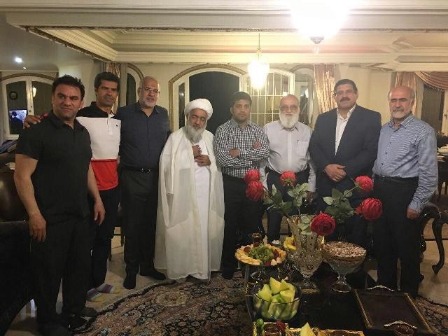  مراسم آشتی کنان جدیدی و دبیر
