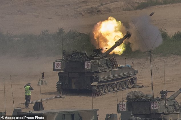 ارتش کره‌جنوبی ۹۰ گلوله به کره شمالی شلیک کرد