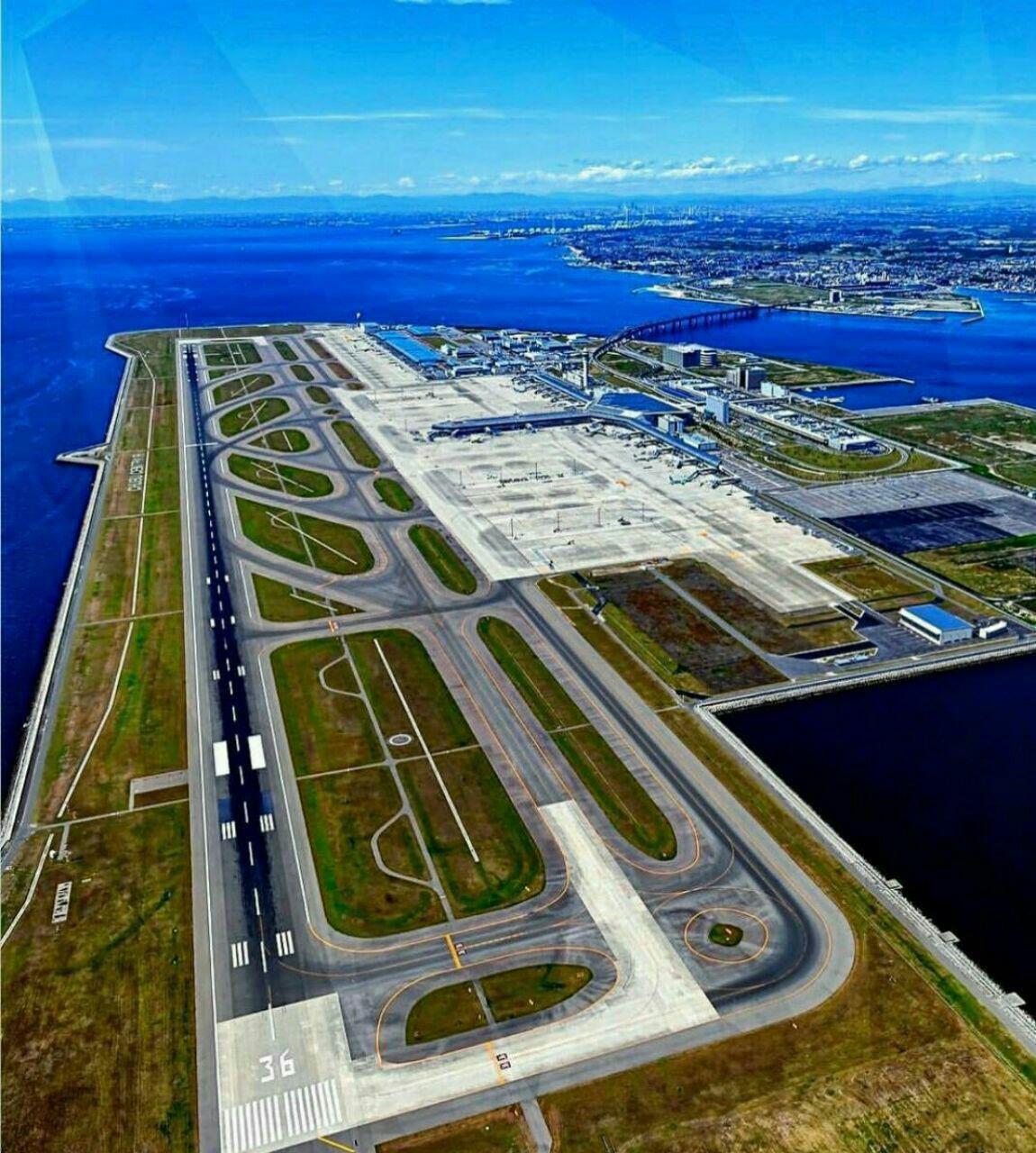 فرودگاه بین المللی ژاپن روی جزیره مصنوعی
