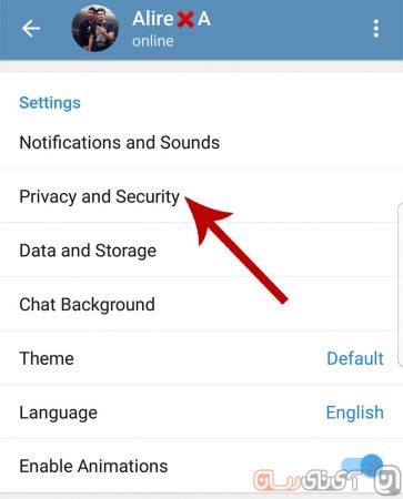 آی تی آموزی/ آموزش قفل کردن تلگرام با اثرانگشت در اندروید و iOS