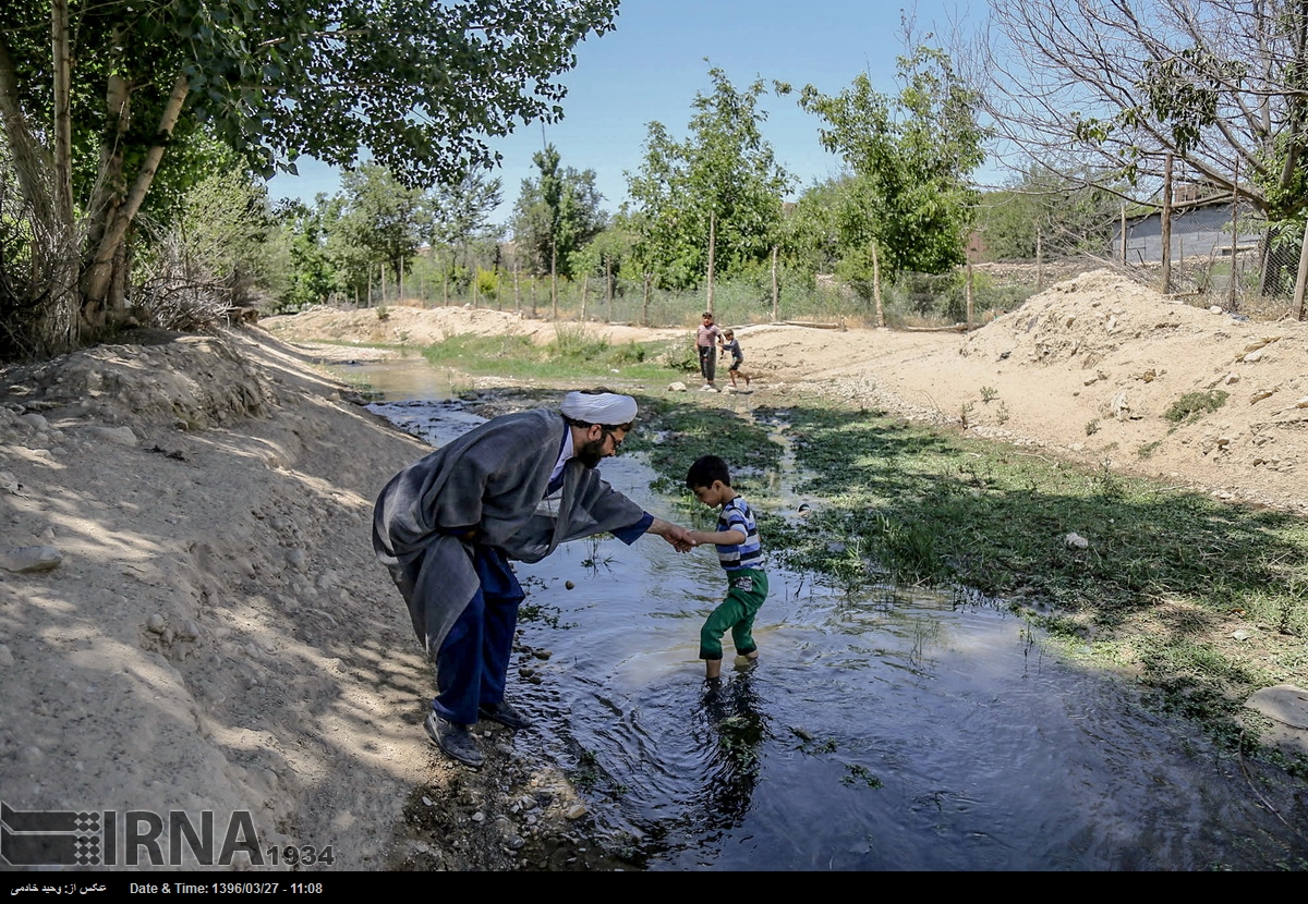 عکس/ مبلغ دینی روستای«اینچه علیا» در خراسان شمالی 