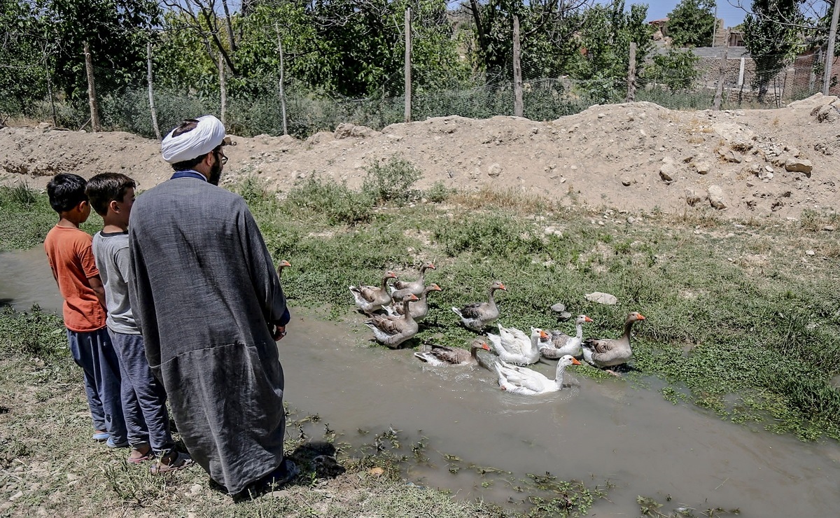 عکس/ مبلغ دینی روستای«اینچه علیا» در خراسان شمالی 