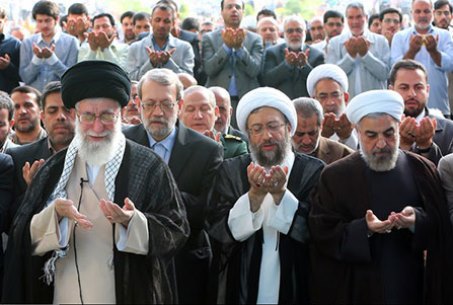شخصیت‌های شاخص در مراسم نماز عید فطر تهران
