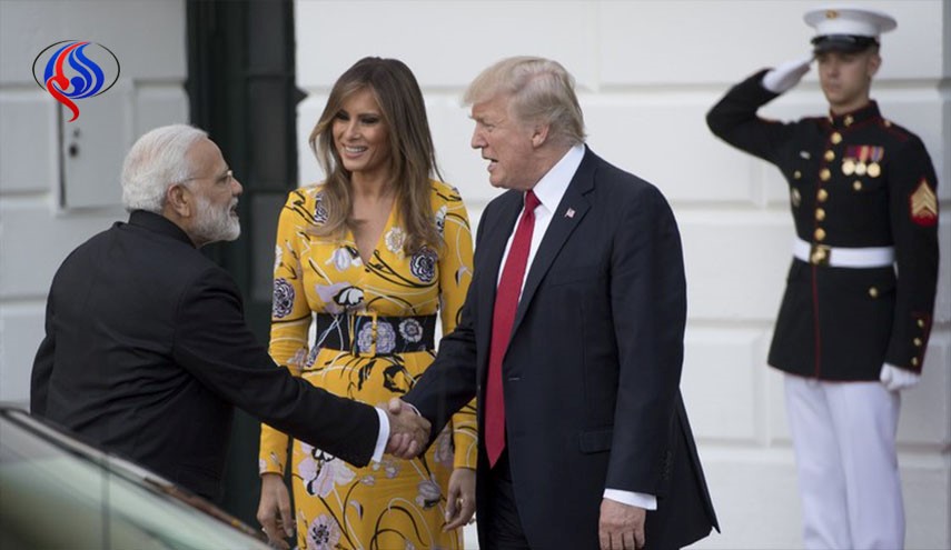 رقابت میلیونی نخست‌وزیر هند با ترامپ