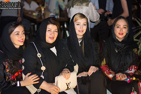 تصاویری از اکران خصوصی «زیر سقف دودی»