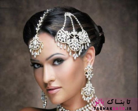 مدل موهای زیبای هندی برای عروس ایرانی