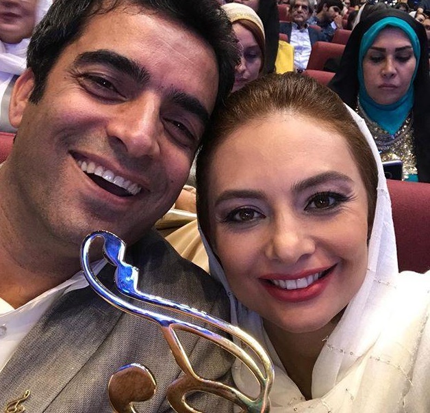 چهره ها/ شور و شعف «یکتا ناصر» از برنده شدن همسرش در جشن حافظ