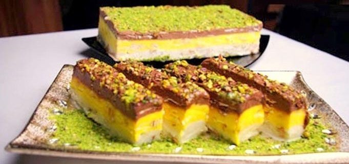 شيريني ها/ طرز تهيه بستني طلاب مشهد