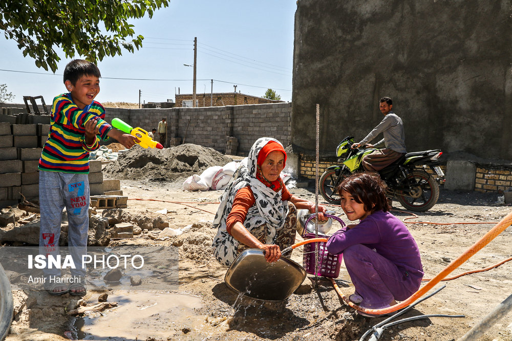 عکس/ وضعیت منطقه زلزله زده سفید سنگ