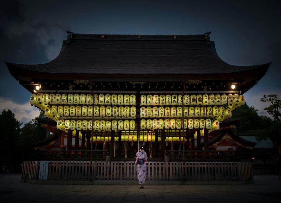 معبد ژاپنی 1400 ساله در عکس روز نشنال جئوگرافیک