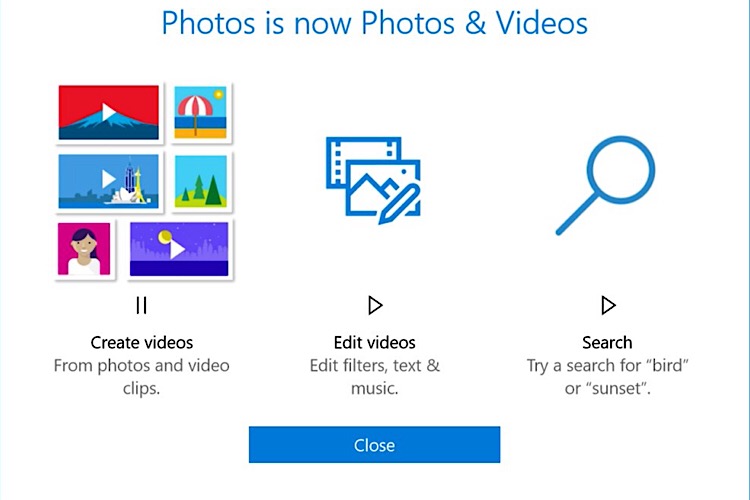  مایکروسافت نام اپلیکیشن فوتوز را به Photos & Videos تغییر خواهد داد 