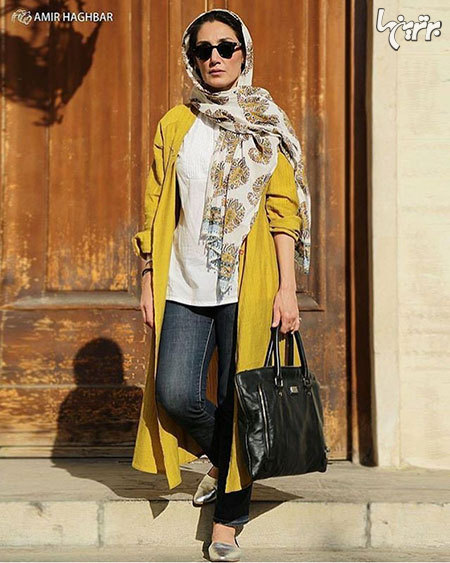 چهره ها/ ژست جدی «هدیه تهرانی»
