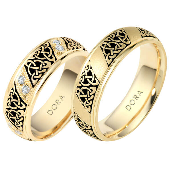 حلقه طلا برای عروس