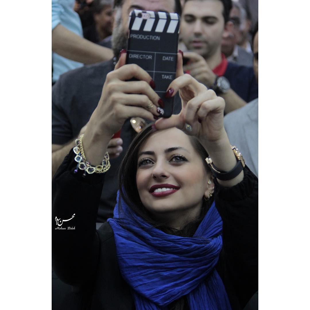 چهره ها/ گوشی سینمایی «نفیسه روشن»!