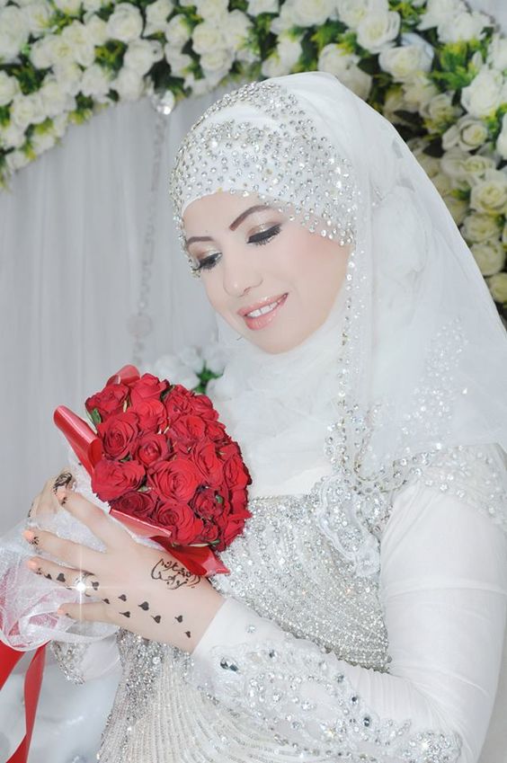 آرایش عروس خانم های باحجاب به سبک عربی