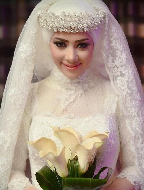 آرایش عروس خانم های باحجاب به سبک عربی